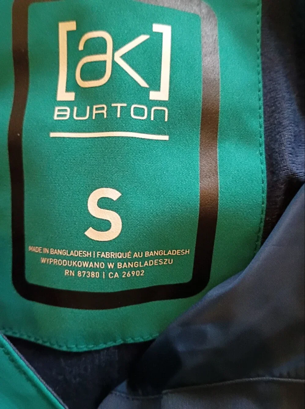 Burton Teal Snowboard Pants